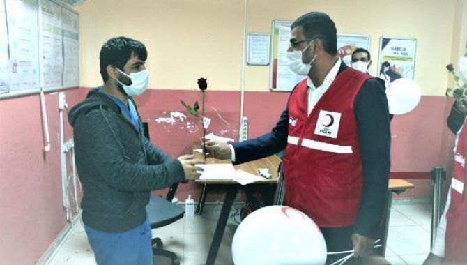 Akçakale'de Kızılay Haftası etkinlikleri