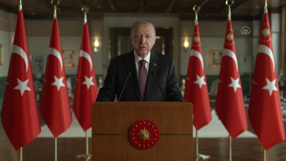Cumhurbaşkanı Erdoğan, Türkiye 2023 Zirvesi'ne video mesaj gönderdi: