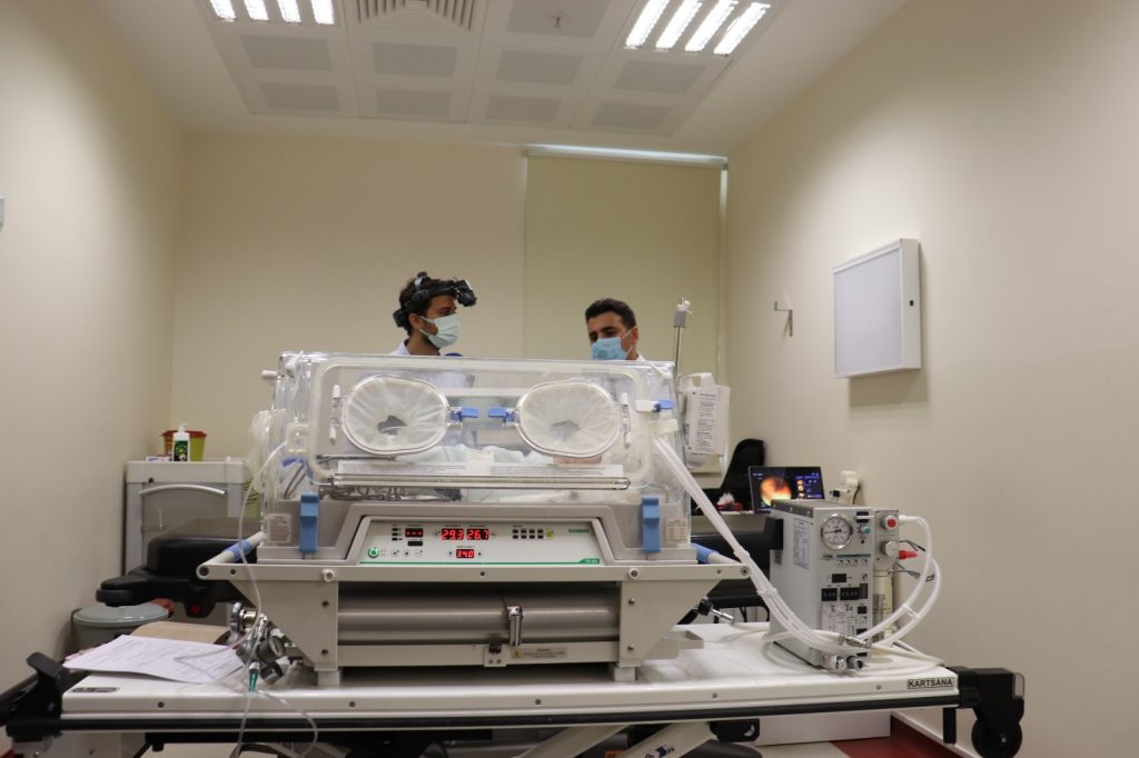 Şanlıurfa HRÜ Hastanesinde "Prematüre Retinopatisi" tanı ve tedavi merkezi hizmete başladı