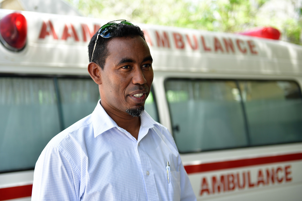 Somalili "Doktor Aamin" ülkedeki tek ücretsiz ambulans hizmetini 1 dolarlık bağışlarla veriyor