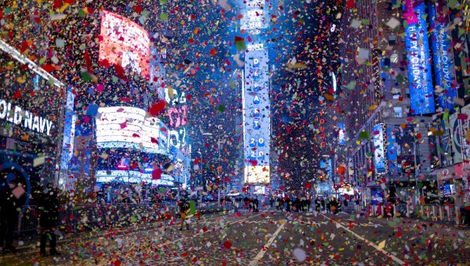 New York Times Meydanı’ndaki yılbaşı kutlamalarına aşı yaptıranlar katılabilecek