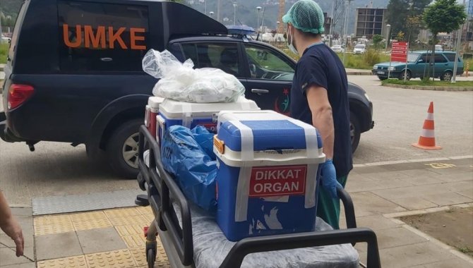 Giresun'da beyin ölümü gerçekleşen kişinin organlarıyla 6 hasta hayata tutunacak