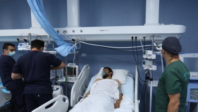 TSK Trablus'taki tam donanımlı hastanede Libyalı güvenlik personeline sağlık hizmeti veriyor