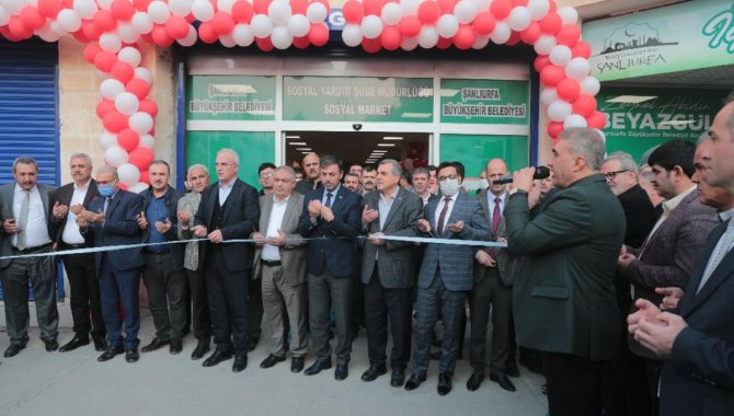 Şanlıurfa'da "Sosyal Market" hizmete girdi