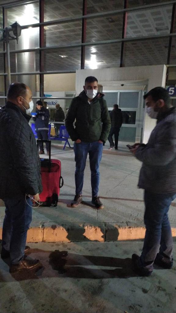 Kırıkkale'de PCR testi pozitif çıkan yolcuya 3 bin 469 lira ceza uygulandı