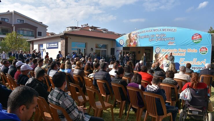 Engelli birey ve ailelerine "nefes" olacak Marmaris Kısa Mola Merkezi açıldı