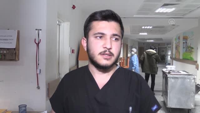 Kars'ta hasta yakını tarafından darbedildiği öne sürülen sağlık çalışanı şikayetçi oldu
