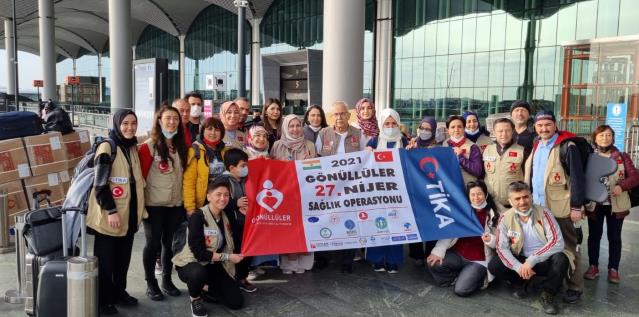 "Gönüllüler Grubu"ndan Nijer'e 27. kez sağlık yardımı