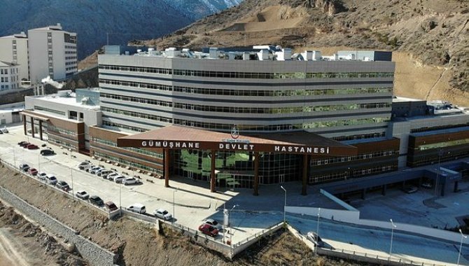 Gümüşhane Devlet Hastanesi yeni binasında hizmet verecek