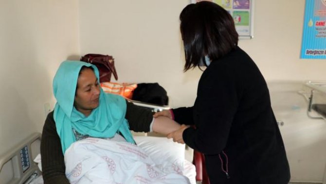 Gaziantep'te kar beklentisi nedeniyle kırsaldaki 76 hamile kadın hastane ve otellere alındı