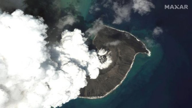 Tonga'da yanardağ ve tsunami felaketinden sonra Kovid-19 kısıtlaması uygulanıyor
