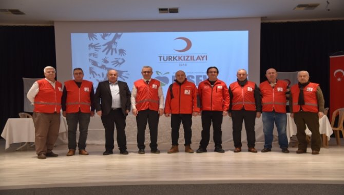 Türk Kızılay'dan KİSEV'e ziyaret