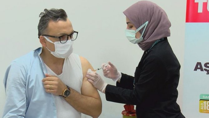 Ağrı'da yerli aşı TURKOVAC'ın uygulanmasına başlandı