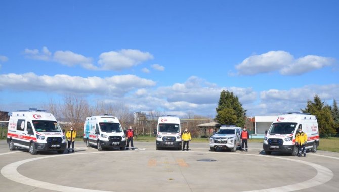Sağlık Bakanlığından Bursa'ya 3 ambulans ve 2 medikal kurtarma aracı tahsisi