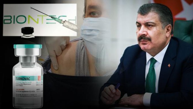 Bakan Koca, Suriye sınırındaki aşı çalışmalarını paylaştı