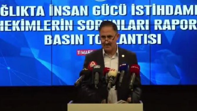 Sağlıkta İnsan Gücü İstihdamı ve Hekimlerin Sorunları Raporu açıklandı