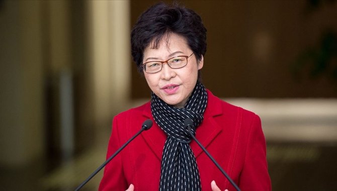 Hong Kong Baş Yöneticisi Carrie Lam, Kovid-19 stratejisinde değişiklik sinyali verdi
