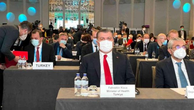 Sağlık Bakanı Koca, DSÖ toplantısı kapsamında özel görüşmelerde bulundu