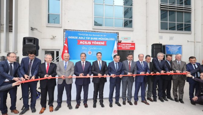 Gebze Adli Tıp Şube Müdürlüğü Otopsi Merkezi açıldı