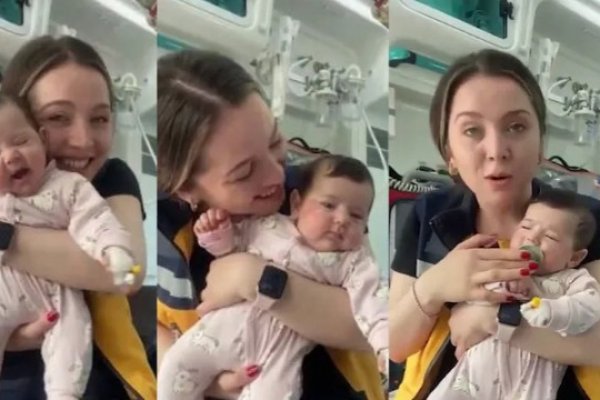 İstanbul'da görevli acil tıp teknikeri, terk edilmiş bebeğe süt annelik yaptı