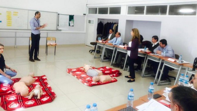 Binlerce öğretmene hayat kurtaran "ilk yardım" eğitimi