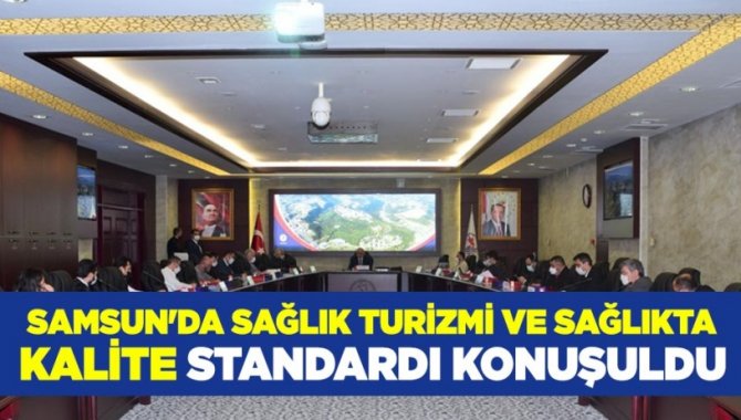 Samsun'da "sağlık turizmi" konulu söyleşi düzenlendi