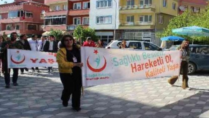 Mardin'de "Sağlık İçin Hareket Et Günü" yürüyüşü düzenlendi