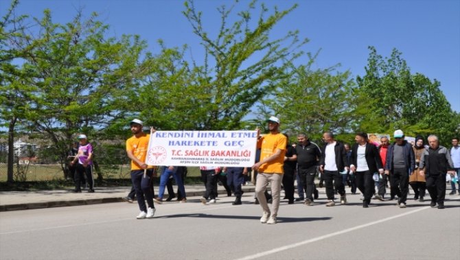 Kahramanmaraş'ta "Sağlık İçin Hareket Et" etkinliği düzenlendi