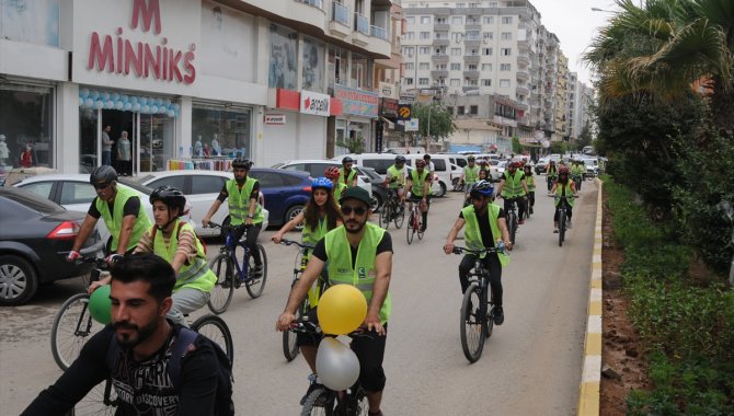 Mardin'de pedallar bağımlılıkla mücadelede farkındalık için çevrildi