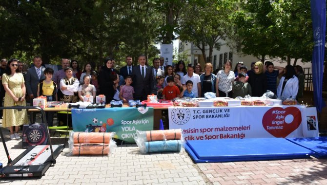 "Spor Aşkı Engel Tanımaz" tırı, Karaman'a ulaştı