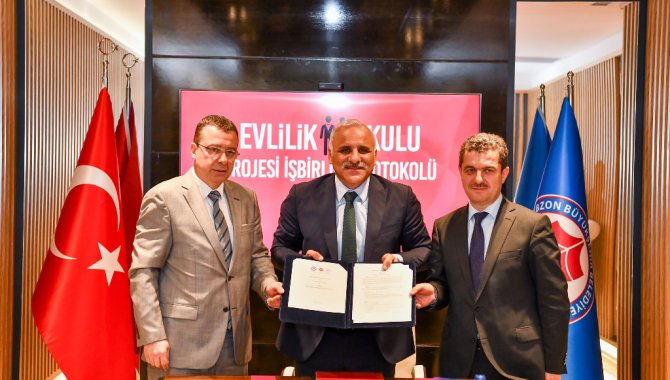 Trabzon'da "Evlilik Okulu" projesi işbirliği protokolü imzalandı