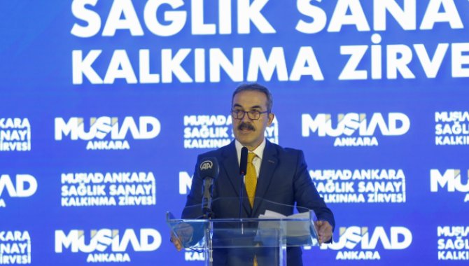 Sağlık Sanayi Kalkınma Zirvesi Ankara'da yapıldı