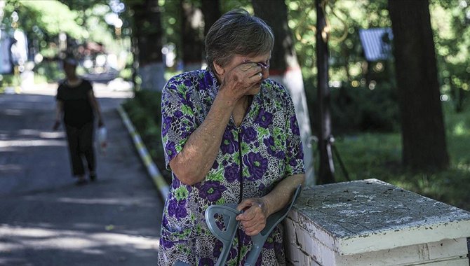 Savaş nedeniyle yerlerinden edilen Ukraynalılar hayata tutunmaya çalışıyor