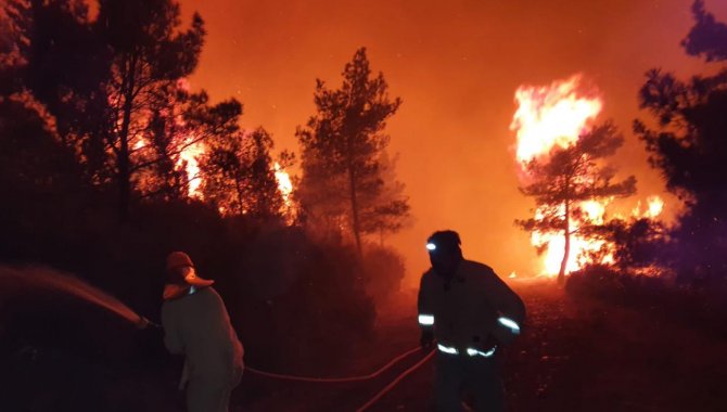AFAD'dan Marmaris'teki orman yangınına ilişkin açıklama: