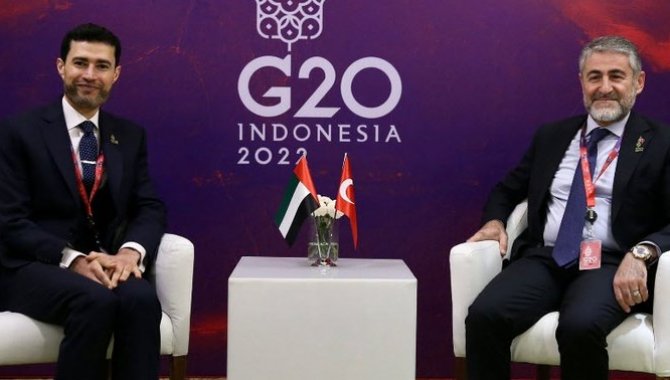 Hazine ve Maliye Bakanı Nureddin Nebati'den G20 diplomasisi