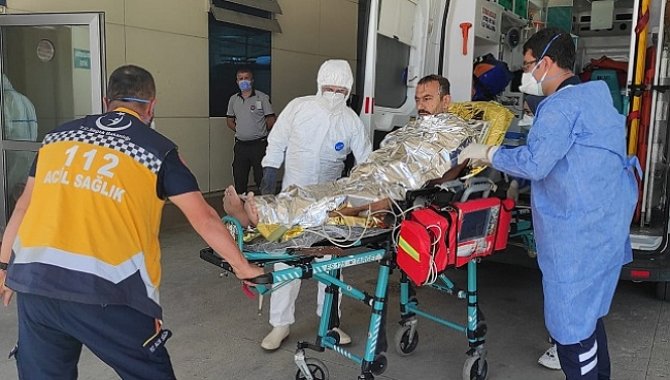 Düzce'de kimyasal maddeye maruz kalan 3 işçi yaralandı