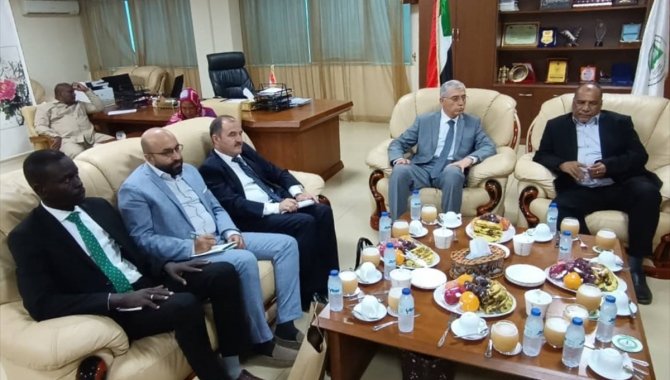 Sağlık Bilimleri Üniversitesi heyeti, Sudan Yükseköğretim Bakanı Dahab ile görüştü