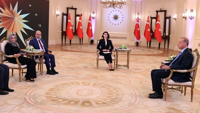 Cumhurbaşkanı Erdoğan, TRT canlı yayınında soruları yanıtladı: (4)