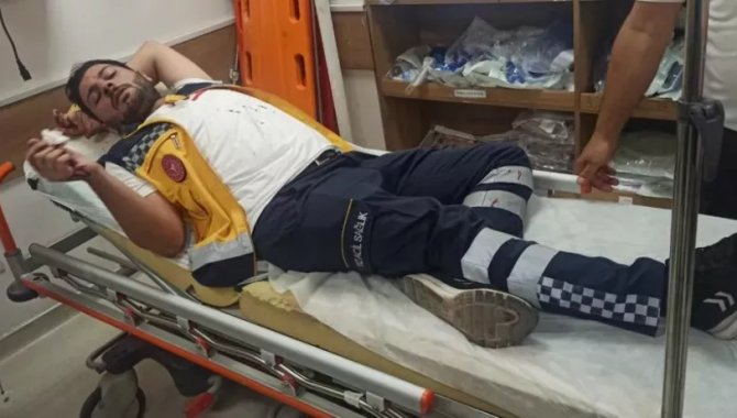 Şanlıurfa'da ambulans şoförünün darbedilmesine tepki