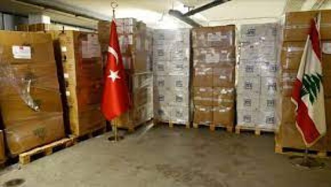 Lübnan Meclisi Türkiye'ye 90 tonluk tıbbi yardımı dolayısıyla teşekkür etti