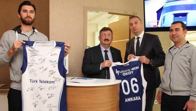 Türk Telekom Spor Kulübü, Lokman Hekim Sağlık Grubu ile sponsorluk anlaşması imzaladı