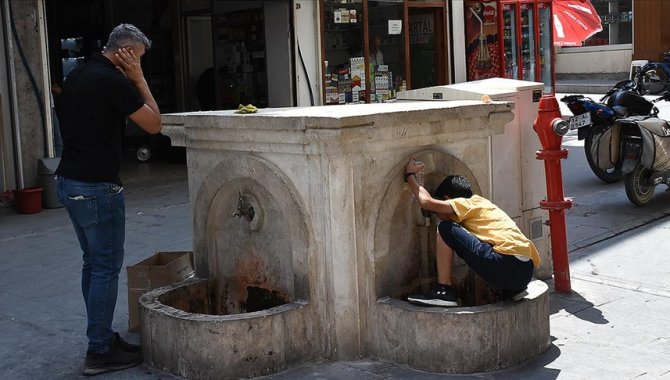 Sıcak havanın etkili olduğu Güneydoğu'da Cizre dün 47,4 dereceyi gördü