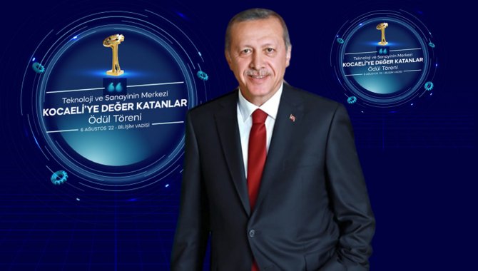 Cumhurbaşkanı Erdoğan, Kocaeli'ye Değer Katanlar Ödül Töreni'nde konuştu: