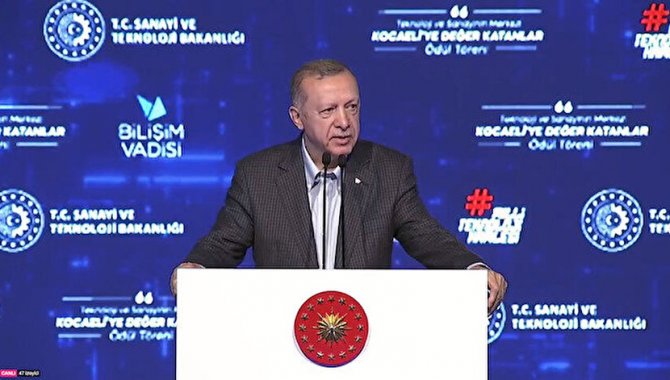 Cumhurbaşkanı Erdoğan, Kocaeli'ye Değer Katanlar Ödül Töreni'nde konuştu: (2)