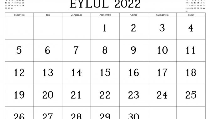 Eylül 2022 Dünya Gündemi