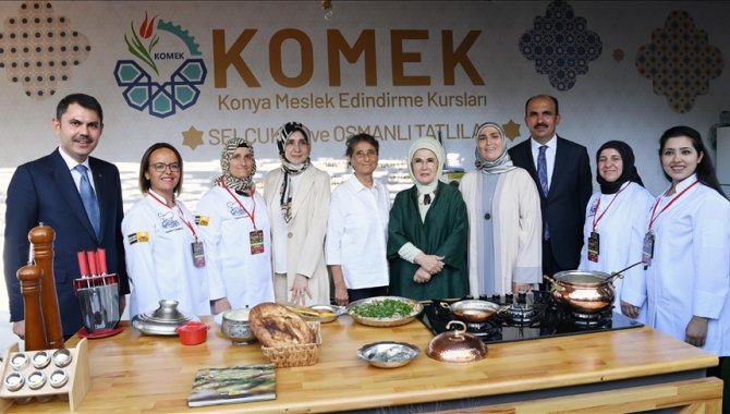 Emine Erdoğan, "Konya GastroFest"in açılışına katıldı: