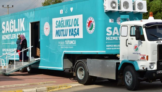 Kepez Mobil Kanser Tarama Tırı, Korkuteli'nde hizmet verecek