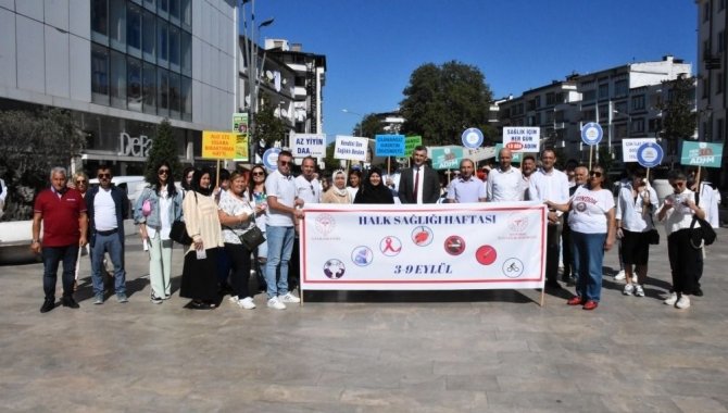 Ordu'da Halk Sağlığı Yürüyüşü gerçekleştirildi