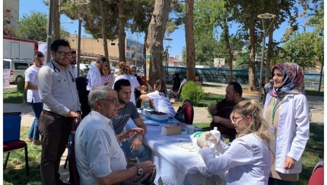 Suruç'ta "Halk Sağlığı Haftası" kapsamında etkinlik düzenlendi