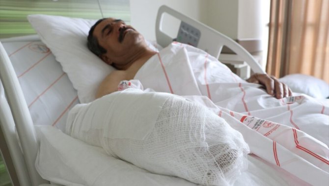 Ardahan'da işçinin kaza sonucu kopan eli Kayseri'de 6 saatlik operasyonla dikildi